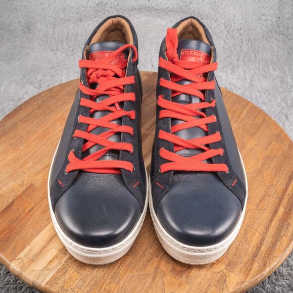 Mens Moral Code Donald Driver Thrive Navy High-Top Sneakers. Size 11‎ M main image 7